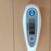 今日の私の体温です