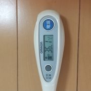 今日の私の体温です