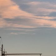 昨日の夕空