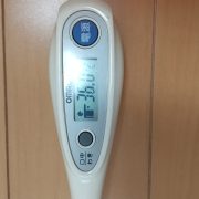 今日の私の体温です
