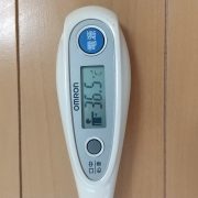 今日の私の体温です